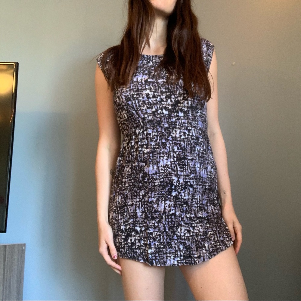 Patterned Tunic Dress